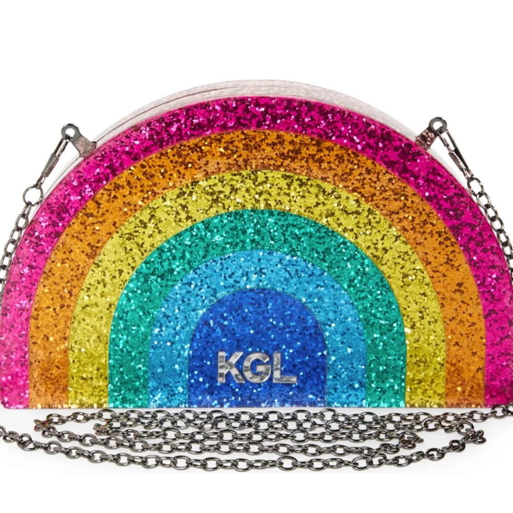Kurt Geiger London Rainbow Clutch